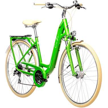 Bicicleta de paseo CUBE ELLA RIDE Verde 2021 0